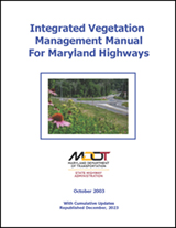 Integrated Vegetation Management Manual for Maryland Highways