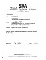 Mobile Seafood and Produce Vendor Policy