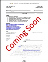 MDOT’s Utility Policy