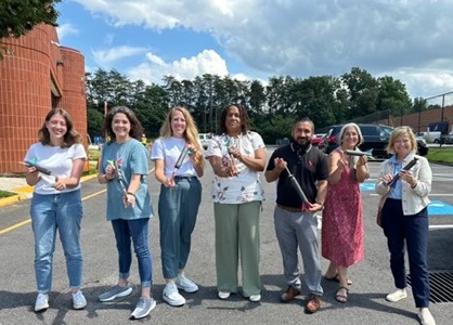 RIDES Teachers and educators testing hands-on activities during a 2023 training​ day.