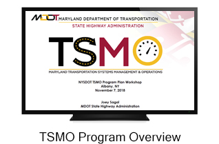 TSMO Program Overview