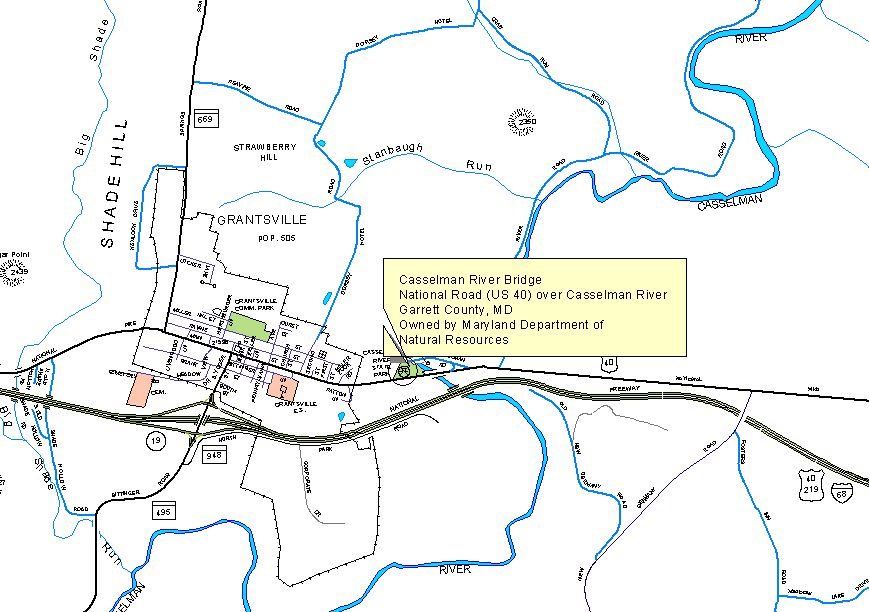Casselman River Bridge 1813, Grantsville, Garrett County MDOT SHA
